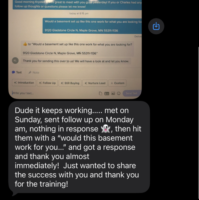 Agent text dude it keeps working